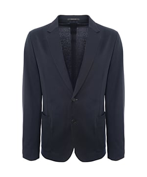 The Tailored Fit Jacket in Navy is made from 98% cotton and 2% elastane, offering a comfortable and slightly stretchy fit. The tailored fit ensures a sleek and modern silhouette, making this jacket a great option for both casual and more formal occasions.
