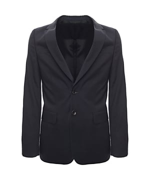 The Jacket in Navy is made from a blend of 90% wool and 10% Modair woven fabric, ensuring warmth and durability. Fully lined for extra comfort, this versatile jacket is suitable for various occasions and can be dressed up or down.
