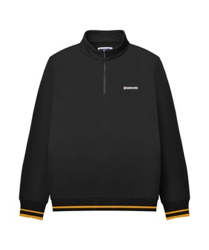 70% Katoen, 30% Polyester. Voering: Fleece, Zacht. Ontwerp: Contrastdetail, Geborduurd Logo, Tipping. Zoom: Ribgebreid. Merkknoop. Uithals: Funnel Neck. Mouwtype: Lange Mouwen. Manchet: Ribgebreid. Sluiting: Pullover, Kwart Rits. M: 108 cm. L: 117 cm. XL: 124 cm. XXL: 135 cm. 3XL: 142 cm. 4XL: 150 cm.