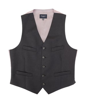 Refine your formal wardrobe with the Hackett London Men’s Waistcoat in Charcoal. Expertly crafted in Romania, this tailored waistcoat is made from 100% wool, offering a smooth and luxurious finish that’s perfect for both business and special occasions.

Color: Charcoal – a versatile, elegant shade that pairs effortlessly with a variety of suits

Material:

Shell: 100% Wool – breathable, durable, and naturally refined

Lining: 100% Rayon – soft and comfortable for all-day wear

Craftsmanship: Made in Romania with meticulous attention to detail and precision tailoring

Whether worn as part of a classic three-piece suit or styled on its own for a sharp, smart-casual look, this waistcoat exudes timeless British sophistication.
