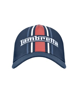 100% Katoen. Ontwerp: Geborduurd, Logo, Streep. 5-paneel ontwerp, knoop bovenaan, gebogen piek, geborduurde oogjes. Sluiting: Verstelbaar, Rugband.