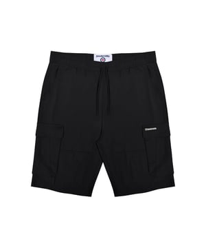 100% Cotton. Design: Logo, Plain, Rubber Badge. Pockets: 2 Side Pockets, 2 Back Pockets, 2 Thigh Pockets, Flap Closure. Waistline: Drawcord. Please Note: Keep Away From Fire.