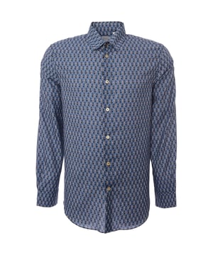 Refine your wardrobe with the Paul Smith Men's S/C Tailored Shirt in Blue, a perfect blend of classic tailoring and contemporary style. Crafted from high-quality cotton, this shirt offers a soft, breathable feel, making it ideal for both formal and casual occasions. The tailored fit provides a sharp, sophisticated silhouette, while the timeless blue color ensures versatility, effortlessly pairing with suits, chinos, or jeans. Finished with the signature Paul Smith detailing, this shirt combines expert craftsmanship with understated elegance, adding a touch of luxury to your everyday style.

Soft, breathable cotton for comfort and durability

Tailored fit for a sleek, modern silhouette

Timeless blue color for easy styling with any outfit

Iconic Paul Smith detailing for a signature touch

Perfect for both professional and casual occasions

Elevate your style with the Paul Smith Men's S/C Tailored Shirt in Blue, a wardrobe essential for those who appreciate quality, craftsmanship, and timeless design.