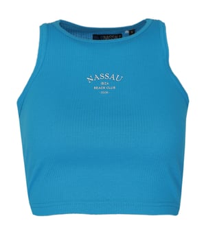 NB Logo  Das Nassau Beach Tanktop vereint Komfort und sportlichen Stil. Mit einem stilvollen NB Schriftzug auf der Brust und dem Logo auf dem Rücken ist es ein echter Hingucker. Der weiche, atmungsaktive Stoff sorgt für ein angenehmes Tragegefühl, während der lässige Schnitt optimale Bewegungsfreiheit bietet. Ideal für heiße Tage oder aktive Freizeit – perfekt für alle, die Qualität und modernes Design schätzen.