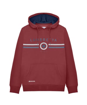 70% Cotton, 30% Polyester. Lining: Fleece, Soft. Design: Contrast Colour, Printed, Target. Hood Features: Contrast Lining, Drawcord. Hem: Ribbed. Neckline: Hooded. Sleeve-Type: Long-Sleeved. Cuff: Ribbed. Pockets: 1 Kangaroo Pocket. Fastening: Pull Over. S: 39 in. M: 42.5 in. L: 45.5 in. XL: 49 in. XXL: 52.5 in. 3XL: 56 in. 4XL: 59 in.