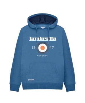 70% Cotton, 30% Polyester. Lining: Fleece, Soft. Design: Embroidered Logo, Printed, Target, Text. Hood Features: Contrast Lining. Hem: Ribbed. Neckline: Hooded. Sleeve-Type: Long-Sleeved. Cuff: Ribbed. Pockets: 1 Kangaroo Pocket. Fastening: Pull Over. Please Note: Keep Away From Fire. S: 39 in. M: 42.5 in. L: 45.5 in. XL: 48.5 in. XXL: 52.5 in. 3XL: 56 in. 4XL: 59 in.
