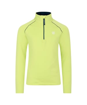 De Consist II Lightweight Core Stretch Midlayer. Een lichtgewicht trui met 4-weg stretch. Gemaakt van gerecyclede stof, voelt superzacht aan en is geborsteld aan de binnenkant voor donzige warmte. Superzacht en sneldrogend. Ritssluiting aan de binnenkant voor comfort in beweging en halve rits om lucht te krijgen als ze het nodig hebben. Draag voor skiën, wandelen, fietsen, boomklimmen, skaten of kamperen. Materiaal: 95% Polyester, 5% Elastaan. Ref: DKL3690VG.