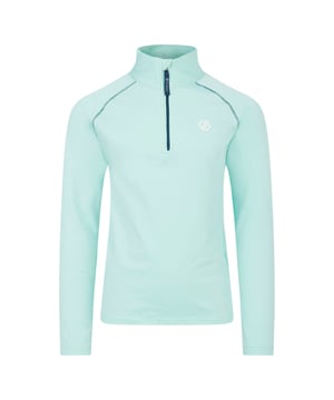 De Consist II Lightweight Core Stretch Midlayer. Een lichtgewicht trui met 4-weg stretch. Gemaakt van gerecyclede stof, voelt superzacht aan en is geborsteld aan de binnenkant voor donzige warmte. Superzacht en sneldrogend. Ritssluiting aan de binnenkant voor comfort in beweging en halve rits om lucht te krijgen als ze het nodig hebben. Draag voor skiën, wandelen, fietsen, boomklimmen, skaten of kamperen. Materiaal: 95% Polyester, 5% Elastaan. Ref: DKL3691F6.