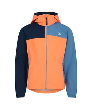 De Dare 2b Cheer Softshell jas. De softshell jas voor kinderen is gemaakt met totale wind- en waterbescherming. Het is lichtgewicht en heeft stretch, perfect om te bewegen tijdens hun avonturen. De jas is ademend om ze fris te houden. Afgewerkt met elastische manchetten en verstelbare zoom. Materiaal: 51% Polyester (Gerecycled), 49% Polyester. Ref: DKL392K03.
