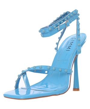 Step into effortless style with the Simmi London Women's Blue Beach Heeled Sandals. These stunning sandals feature a vibrant blue color that adds a pop of brightness to any summer look. The chic, strappy design not only offers a secure fit but also creates a flattering silhouette for your feet. The medium-height heel adds just the right amount of elevation, making them perfect for everything from beachside parties to evening dinners. Crafted from high-quality materials, these sandals combine style and comfort, ensuring you stay fashionable and comfortable all day long.

Bold blue color for a vibrant, standout look

Strappy design for a secure and flattering fit

Medium-height heel for the perfect balance of comfort and style

Perfect for summer events, beach parties, or casual outings

High-quality materials for durability and comfort

The Simmi London Women's Blue Beach Heeled Sandals are the perfect accessory for adding a touch of elegance and color to your summer wardrobe.