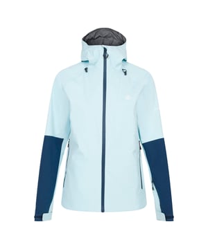 Het Dare 2b Assert Jacket is gemaakt van geavanceerde waterdichte en ademende stretchstof en biedt behendigheid, comfort en bescherming tegen het weer. Dankzij de waterafstotende afwerking en getapete naden is dit jack volledig waterdicht. Het is ook winddicht, perfect voor onbeschutte trails. Ontworpen met ergonomie in het achterhoofd, voor maximale mobiliteit tijdens je outdooravonturen. De jas is perfect om mee te skiën en heeft skiklare functies, zoals een zakje voor je skipas en een afneembare sneeuwvanger met gelgrip. De waterafstotende ventilatieritsen onder de armen zorgen voor ademend vermogen tijdens intense sessies. Voor extra bescherming en gemak is er een meegroeibare technische capuchon met bedrade piek en twee zakken met waterafstotende ritsen. Materiaal: 100% polyester. Ref: DWW5762M4.