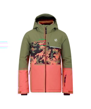 De Dare 2b Traverse II Jacket is vakkundig gemaakt voor avonturen op de piste. Deze ski-jas is gemaakt van gerecyclede waterdichte en ademende stretchstof en is ontworpen om de elementen te weerstaan. De waterafstotende afwerking en getapete naden zorgen voor volledige waterdichte bescherming, terwijl de gerecyclede high-warmth padding je warm houdt in kille omstandigheden. Deze jas is ontworpen voor op de piste en heeft een zakje voor je skipas en een vaste sneeuwvanger. Met een borstzak met rits en twee zakken met rits onderaan is er genoeg ruimte om je essentials op te bergen. De stretchboorden aan de binnenkant zorgen voor extra warmte en de gerecyclede polyester voering met scrim rugpand zorgt voor extra isolatie. Materiaal: 100% Polyester (Gerecycled). Ref: DKP43117R.