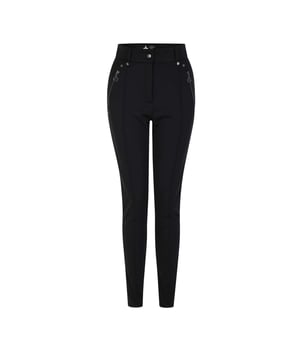 The slim fitting, shaped Regimented Pants are made of waterproof and breathable, lightweight fabric. Lined with soft fleece and featuring metal hardware for a touch of luxe. With zipped pockets to securely store your slope essentials. Material: 60% Polyester (Recycled), 40% Polyester. Ref: DWL521800.