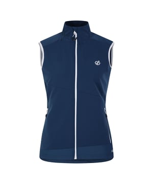 Het Dare 2b Avidly II vest. Het softshell gilet voor dames is gemaakt van stretchstof voor beweeglijkheid. Het heeft een waterafstotende coating en duurzame panelen voor langdurig dragen. Materiaal: 100% polyester. Ref: DWL567ZV7.