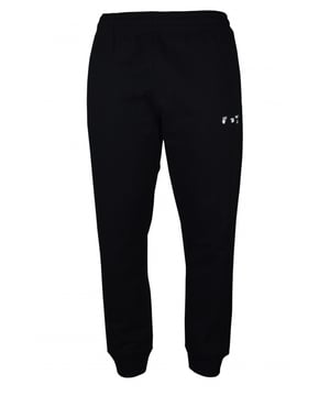 Gebroken witte joggingbroek zwart.Slim fit jogging.Bedrukt logo op de voorkant.Steekzakken aan de voor- en achterkant.Elastische enkels.100% katoen, gerecycled katoen.