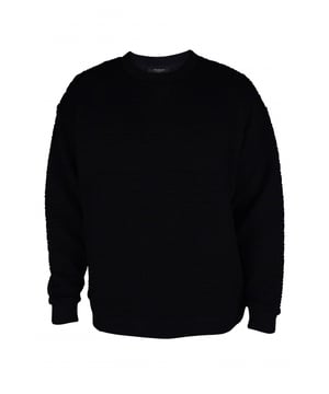 Jersey de Balmain.Algodón blanco y negro.Detalles acolchados con símbolo.Mangas largas.Marcado con el logotipo de Balmain París.Bordes acanalados.Made in Italy.