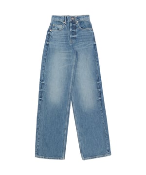The RAEY 90s High-Waisted Organic Blend Wide Leg Jean in Blue combines retro-inspired design with modern sustainability. Made from 87% organic cotton and 13% recycled cotton, these jeans offer a soft, breathable feel while minimizing your environmental footprint.

With their high-waisted fit and wide-leg silhouette, these jeans embrace the effortless style of the '90s, providing a flattering and comfortable look. The timeless blue wash adds versatility, making them perfect for everything from casual outings to more polished looks. Whether paired with a simple tee or a tailored blouse, these jeans are an essential addition to any wardrobe.

Key Features:

Crafted from 87% organic cotton and 13% recycled cotton for a sustainable, eco-friendly feel

High-waisted, wide-leg design for a flattering and relaxed fit

Classic blue wash for a versatile, timeless look

Ideal for both casual and smart-casual styling

Soft and breathable fabric for all-day comfort

A perfect blend of vintage charm and eco-conscious design, these jeans are made for effortless style with a sustainable edge.