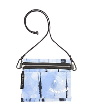 The Paul Smith Men's Crossbody Bag is a stylish and practical accessory for the modern man. Made from 100% cotton, this bag offers a soft, durable feel that is both lightweight and comfortable to wear. The adjustable strap allows for a personalized fit, while the sleek design ensures versatility, making it perfect for everyday use. With a minimalist aesthetic and the signature Paul Smith quality, this crossbody bag is an ideal choice for those looking to carry their essentials in style
