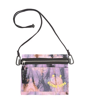 The Paul Smith Men's Crossbody Bag is a stylish and practical accessory for the modern man. Made from 100% cotton, this bag offers a soft, durable feel that is both lightweight and comfortable to wear. The adjustable strap allows for a personalized fit, while the sleek design ensures versatility, making it perfect for everyday use. With a minimalist aesthetic and the signature Paul Smith quality, this crossbody bag is an ideal choice for those looking to carry their essentials in style