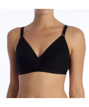 The classic non-wired bra is the perfect choice for those seeking comfort and a natural fit without complications. Its non-wired design provides a feeling of lightness and freedom, allowing for a smooth fit that adapts perfectly to the body without adding unnecessary bulk.

 The breathable material prevents irritation and ensures a comfortable fit. Its seamless construction provides a clean, discreet finish, making it ideal for wearing under any outfit, from T-shirts to blouses.

 Main features:
 - Non-wired and non-padded design for greater comfort.
 - Breathable material that ensures freshness and prevents irritation.
 - Natural and flexible fit, ideal for everyday use.
 - Adjustable straps.
 - 3-position, 2-row rear closure.
 - Clean, discreet finish that won't show under clothing.
 - Easy maintenance and durability.

 Ideal for everyday wear, this non-wired women's bra ensures unrestricted support, allowing for natural, comfortable movement all day long.
 Composition: 65% Polyester, 35% Cotton
 Care:
- Hand wash.
 - Do not use bleach.
 - Do not use a dryer.
 - Do not iron.
 - Do not dry clean.