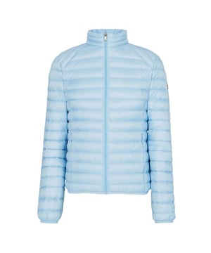 Heren JOTT Mat Lightweight Puffer Jacket in hemelsblauw.De dunne en lichte heren donsjas MAT beschermt je tegen wind en kou dankzij de vulling van veren en dons. Dit jack met lange mouwen heeft 2 onzichtbare zakken met rits en een ritssluiting aan de voorkant. Thermische isolatie: licht- Waterafstotend- Verantwoordelijk dons- Hoofdmateriaal: 100% Polyamide.  Voering: 100% polyamide.  Vulling: 90% dons 10% veren - Ref: PF23MDOW02-10B