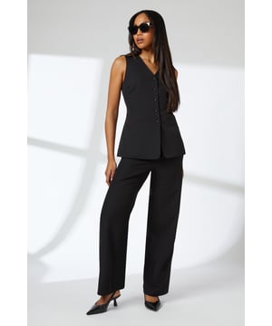 Slim fit cigarette trousers with a sleek, tailored silhouette
        Elegant straight-leg design that falls gracefully to the ankle
        Practical side pockets for essential items
        Smooth woven fabric with slight stretch for comfortable movement
        Versatile design suitable for professional settings and beyond
    
    These sophisticated Principles cigarette trousers offer the perfect foundation for your workwear wardrobe. The slim fit creates a refined silhouette whilst maintaining comfort throughout the day, thanks to the fabric's subtle stretch. Style with a coordinating waistcoat or button-up sleeveless top as shown for a contemporary professional ensemble. The straight-leg design pairs beautifully with kitten heels or pointed flats for office days, whilst transitioning effortlessly to after-work gatherings when accessorised with statement jewellery. These trousers can be dressed up with a crisp blouse and blazer for important meetings or presentations, ensuring you maintain a polished appearance. Their timeless design makes them a wardrobe staple that will serve you season after season, offering endless styling possibilities for the modern working woman.