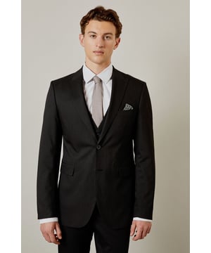 Tailored fit design creates a defined silhouette while maintaining comfortable movement
        Classic pinstripe pattern adds subtle sophistication to this timeless suit jacket
        Two-button front closure with notched lapels for a refined look
        Includes a chest pocket perfect for displaying a pocket square
        Centre back vent enhances mobility without compromising on style
    
    This Burton pinstripe suit jacket combines classic British tailoring with contemporary styling. The tailored fit defines your shoulders and chest while tapering at the waist for a sharp silhouette that sits comfortably on the frame. Style with the matching waistcoat and trousers as shown for formal occasions, completing the look with a crisp white shirt and tonal tie. For smart-casual events, pair with dark denim trousers and a light-coloured shirt with an open collar. The versatile pinstripe pattern works brilliantly for everything from important meetings to wedding receptions. This jacket transitions seamlessly from day to evening, making it an essential addition to any gentleman's wardrobe. Perfect for the man who appreciates traditional style with modern proportions, this jacket will become a go-to for any occasion where you need to present a polished appearance.