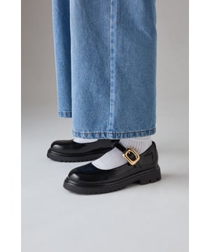 Chunky Mary Jane style with a large decorative buckle
        Faux leather upper for a sleek appearance
        Mid-heel height between 5 and 6.5cm for comfortable wear
        Thick, durable sole for added stability
        Versatile design suitable for various casual occasions
    
    Step out in style with these Faith Lysithia Mary Jane shoes, a perfect blend of classic charm and modern edge. The chunky silhouette and large buckle detail create a bold statement, while the faux leather finish adds a touch of sophistication. With a comfortable mid-heel height, these shoes are ideal for all-day wear, whether you're running errands or meeting friends for brunch. Style them with wide-leg jeans and an oversized blazer for a trendy daytime look, or pair them with a flowy midi dress for a more feminine ensemble. The versatile design makes these shoes a go-to choice for family gatherings, casual outings, or even relaxed office environments. Their durable construction ensures they'll be a long-lasting addition to your wardrobe, ready to complement a variety of casual looks throughout the seasons.