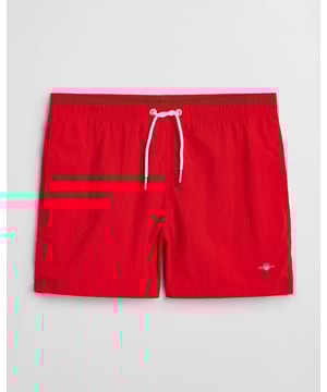 Crafted from 100% recycled polyamide, these GANT swim shorts are the perfect essential for the summer season. Cut for a regular fit, they have a mid-thigh length and a regular waist. They feature an embroidered GANT shield graphic on the left leg, side seam pockets, a single back pocket, and an elasticated drawstring waistband. 

Regular fit
Mid-thigh length
Regular waist
GANT graphic embroidered on left leg

 100% Recycled Polyamide 

920016000
 
 