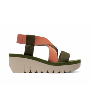 The YABI922FLY sandals from Fly London elevate your footwear collection with a sleek and modern design. Crafted with premium materials, these sandals feature an adjustable slingback and a sturdy wedge sole, offering both style and comfort. Whether you're dressing up for a casual day out or looking for a comfortable yet chic option for long hours, these sandals are a versatile choice that will keep you feeling confident all day long.

Key Features:

Premium Leather Upper: High-quality leather construction for long-lasting durability.
Microfiber Lining: Soft, abrasion-free lining for a smooth and comfortable fit.
EVA Footbed: Non-removable, cushioned footbed that provides excellent support and comfort.
Elastic Gussets: Flexible elastic panels offer a secure, customizable fit.
Wedge Sole: Stylish 6 cm wedge for added height and a trendy look.
Durable Rubber Outsole: Provides superior grip and traction for all-day wear.