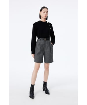 Hilo súper cálido para crear una sensación cálida en invierno. Colorido y divertido, sin deformarse. Textura cálida, suave, delicada, fresca y ligera. Elegante e informal, una prenda práctica para otoño e invierno.