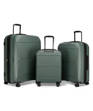 Viaje con confianza y estilo usando este equipaje rígido expandible. Diseñado para ofrecer máximo espacio, seguridad y durabilidad, estos estuches son perfectos para cualquier viaje, ya sea una escapada corta o unas vacaciones prolongadas. Características: • Construcción rígida duradera: los exteriores robustos y resistentes a los impactos protegen sus pertenencias, incluso en los viajes más difíciles. • Capacidad expandible: expanda fácilmente su equipaje hasta en un 20% con la función de expansión con cremallera, creando espacio adicional para recuerdos y más. • Cerradura de combinación TSA: la seguridad incorporada garantiza que sus objetos de valor se mantengan seguros mientras cumple con los estándares de seguridad de viaje para un fácil acceso al aeropuerto. • Sistema giratorio de 4 ruedas: deslícese sin esfuerzo a través de aeropuertos o estaciones de tren abarrotados con una maniobrabilidad suave de 360°, que ofrece una estabilidad y un manejo mejorados. Tamaño y especificaciones: • Cabina: 55 x 39 x 24 cm (se expande a 29 cm) | Peso: 2.7 kg | Capacidad: 50L • Mediano: 68 x 47,5 x 28 cm (se expande a 33 cm) | Peso: 3,8 kg | Capacidad: 90L • Grande: 78 x 54,5 x 33 cm (se expande a 38 cm) | Peso: 4,7 kg | Capacidad: 110L NOTA: Estas maletas se venden individualmente, no como un conjunto, así que seleccione su tamaño preferido antes de realizar el pedido.
