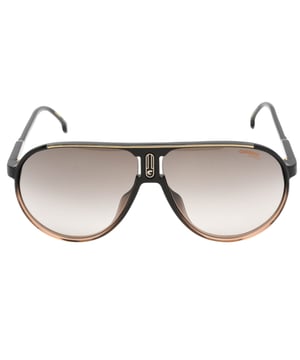 Maak een statement met deze Carrera-zonnebril. Ze zijn vervaardigd met stijl en elegantie en bieden 100% UV-bescherming, waardoor ze het perfecte accessoire zijn voor een onvergetelijke look. Het perfecte accessoire om je stijl naar een hoger niveau te tillen, neusbrugbreedte = 12 mm, lensbreedte = 62 mm, armlengte = 130 mm, zonnebril, zonnebrillenkoker allemaal inbegrepen, 100% bescherming tegen UVA- en UVB-zonlicht en conform de Britse norm EN 1836:2005, zonnebril met bruine gradiëntlens, 100% kunststof