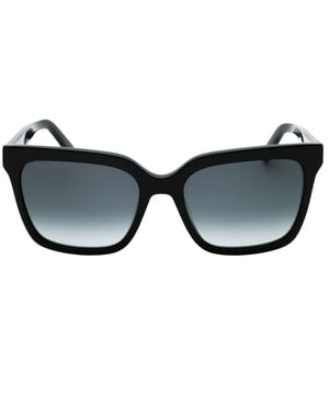 Brandneue Sonnenbrille von Black Banana Republic, Linsenbreite = 55 mm, Breite des Nasenrückens = 18 mm, Bügellänge = 140 mm, Sonnenbrille, Sonnenbrillenetui, Reinigungstuch und Pflegehinweise im Lieferumfang enthalten, 100 % Schutz vor UVA- und UVB-Sonnenlicht und konform mit der britischen Norm EN 1836:2005, Sonnenbrille mit grauen SF-Gläsern, 100 % Kunststoff