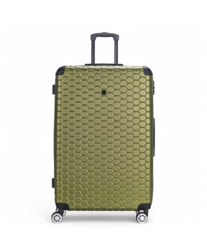 Diseñado para el viajero moderno, este equipaje rígido extra grande expandible ofrece un equilibrio perfecto entre durabilidad, seguridad y espacio adicional. Ya sea que vuele por negocios o por placer, estos elegantes estuches están diseñados para proporcionar un movimiento suave y fácil, manteniendo sus pertenencias seguras. Características: • Diseño rígido duradero: exterior sólido y resistente a los impactos para proteger su equipaje de golpes e impactos durante sus viajes. • Almacenamiento expandible: agregue hasta un 20% más de espacio con la cremallera de expansión, perfecta para empacar artículos adicionales o recuerdos. • Cerradura de combinación integrada: la cerradura incorporada que cumple con las normas TSA garantiza que su equipaje permanezca seguro y de fácil acceso para la seguridad del aeropuerto. • Sistema giratorio de 8 ruedas: el diseño doble de 4 ruedas permite una rotación suave de 360°, lo que hace que maniobrar su equipaje sea muy fácil. Tamaño y especificaciones: • XLarge: 87 x 57 x 34 cm | Peso: 5,2 kg | Capacidad: 135 L Con su exterior resistente y amplia capacidad de almacenamiento, este equipaje le garantiza viajar de manera inteligente, organizada y con estilo.
