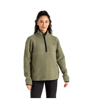 100% Polyester. Fabric: Borg, Fleece. Design: Logo, Plain. Trim: Contrast. Sleeve-Type: Long-Sleeved. Neckline: Standing Collar, Stretch Binding. Cuff: Stretch Binding. Pockets: 2 Lower Pockets. Fastening: Quarter Zip. Hem: Stretch Binding. Sustainability: Made from Recycled Materials. 8 UK: 32 in. 10 UK: 34 in. 12 UK: 36 in. 14 UK: 38 in. 18 UK: 43 in. 16 UK: 40 in.