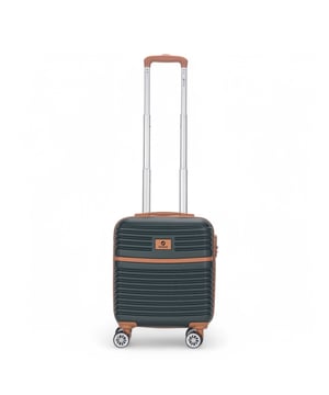 Dieses elegante und kompakte Hartschalen-Handgepäckstück für unter den Sitz ist die ideale Lösung für Kurzreisen. Es bietet sicheren Stauraum, leichte Manövrierbarkeit und hervorragende Haltbarkeit. Ausgestattet mit einem integrierten TSA-Schloss und einem 8-Rad-Spinner-System erfüllt dieser Koffer die Anforderungen des modernen Reisens und ist gleichzeitig einfach zu handhaben. Eigenschaften: • Robustes Hartschalendesign – Die robuste Hartschalenaußenseite schützt Ihr Hab und Gut auch bei grober Handhabung vor Beschädigungen. • Integriertes TSA-Schloss – Ein eingebautes Zahlenschloss schützt Ihre Gegenstände und erfüllt gleichzeitig internationale Reisesicherheitsstandards. • 8-Rad-Spinner-System – Der Koffer verfügt über leichtgängige Doppelrollen für eine nahtlose 360-Grad-Drehung, sodass er sich leicht durch überfüllte Flughäfen oder Bahnhöfe manövrieren lässt. • Kompaktes Fassungsvermögen – Mit einem Fassungsvermögen von 26 l bietet dieser Koffer ausreichend Platz für Ihre wichtigsten Dinge und eignet sich perfekt für Kurzurlaube oder Geschäftsreisen. Größe und Spezifikationen: • Abmessungen: 45 x 35 x 20 cm Fassungsvermögen: 26 l (geeignet für EasyJet). Dieser leichte, sichere und einfach zu manövrierende Koffer ist perfekt für Reisende, die eine kompakte, zuverlässige Gepäckoption suchen.