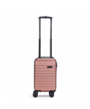 Dieses kompakte und dennoch robuste Hartschalen-Handgepäckstück für unter den Sitz ist perfekt für alle, die Wert auf Sicherheit, reibungslose Mobilität und ein effizientes Reiseerlebnis legen. Mit seinem integrierten TSA-Schloss und dem leichtgängigen 8-Rad-Spinner-System bietet dieser Koffer alles, was Sie für eine stressfreie Reise brauchen, geeignet für Ryanair. Eigenschaften: • Robuste Hartschalenkonstruktion – Die widerstandsfähige Außenseite gewährleistet, dass Ihre Sachen vor Stößen geschützt sind und Ihre wichtigsten Dinge während der gesamten Reise sicher sind. • TSA-Zahlenschloss – Bietet zusätzliche Sicherheit mit einem TSA-geprüften Schloss und gewährleistet, dass Ihr Gepäck sicher ist und gleichzeitig die Reisebestimmungen eingehalten werden. • 8-Rad-Spinner-System – Sanfte 360°-Drehung und verbesserte Stabilität für ein müheloses Navigieren durch Flughäfen und Bahnhöfe. Größe und Spezifikationen: • Abmessungen: 45 x 25 x 20 cm | Gewicht: 2,2 kg | Fassungsvermögen: 19 l (geeignet für Ryanair) Kompakt, leicht und sicher – dieser Koffer ist für Kurzreisen und Reisende konzipiert, die eine zuverlässige und einfach zu handhabende Lösung benötigen.