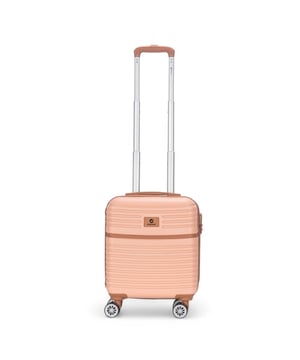 Dieses elegante und kompakte Hartschalen-Handgepäckstück für unter den Sitz ist die ideale Lösung für Kurzreisen. Es bietet sicheren Stauraum, leichte Manövrierbarkeit und hervorragende Haltbarkeit. Ausgestattet mit einem integrierten TSA-Schloss und einem 8-Rad-Spinner-System erfüllt dieser Koffer die Anforderungen des modernen Reisens und ist gleichzeitig einfach zu handhaben. Eigenschaften: • Robustes Hartschalendesign – Die robuste Hartschalenaußenseite schützt Ihr Hab und Gut auch bei grober Handhabung vor Beschädigungen. • Integriertes TSA-Schloss – Ein eingebautes Zahlenschloss schützt Ihre Gegenstände und erfüllt gleichzeitig internationale Reisesicherheitsstandards. • 8-Rad-Spinner-System – Der Koffer verfügt über leichtgängige Doppelrollen für eine nahtlose 360-Grad-Drehung, sodass er sich leicht durch überfüllte Flughäfen oder Bahnhöfe manövrieren lässt. • Kompaktes Fassungsvermögen – Mit einem Fassungsvermögen von 26 l bietet dieser Koffer ausreichend Platz für Ihre wichtigsten Dinge und eignet sich perfekt für Kurzurlaube oder Geschäftsreisen. Größe und Spezifikationen: • Abmessungen: 45 x 35 x 20 cm Fassungsvermögen: 26 l (geeignet für EasyJet). Dieser leichte, sichere und einfach zu manövrierende Koffer ist perfekt für Reisende, die eine kompakte, zuverlässige Gepäckoption suchen.