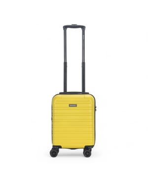 Perfekt für Kurztrips oder als Handgepäck: Dieses kompakte Hartschalen-Kabinengepäck für unter den Sitz vereint Haltbarkeit, Sicherheit und leichte Manövrierbarkeit. Ideal für Reisende, die eine sichere und leichte Option suchen. Dieser Koffer sorgt für eine sorgenfreie Reise. Passend für Wizz Air. Eigenschaften: • Robuste Hartschalenkonstruktion – Robuste und stoßfeste Außenseite schützt Ihre Sachen während der Reise. • TSA-Zahlenschloss – Damit Sie beruhigt sein können, verfügt dieser Koffer über ein integriertes TSA-geprüftes Zahlenschloss, das Ihre Sachen sicher aufbewahrt und gleichzeitig die Reisebestimmungen einhält. • 8-Rad-Spinnersystem – Sanfte 360°-Drehung mit dualem 4-Rad-Design für einfache Handhabung, verbesserte Stabilität und mühelose Bewegung. Größe und Spezifikationen: • Abmessungen: 45 x 30 x 20 cm | Gewicht: 2,2 kg | Fassungsvermögen: 23 l (Passend für Wizz Air) Perfekt für Kurztrips oder als Handgepäck: Dieser kompakte Koffer wurde entwickelt, um Reiseanforderungen zu erfüllen, ohne Kompromisse bei Sicherheit und Komfort einzugehen.
