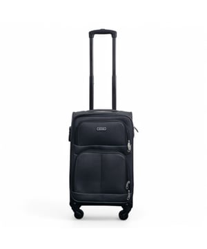 Upgrade your travel experience with this Softshell Cabin Luggage, built to offer maximum flexibility, added capacity, and smooth manoeuvrability. Whether you're off on a short break or a long-haul adventure, this set keeps you organized, secure, and ready for anything.
Features:
•	Flexible Softshell Exterior – Durable yet lightweight material makes packing easier and allows for slight give when space is tight.
•	Integrated Combination Lock – Travel stress-free with built-in security locks that comply with international airport screening standards.
•	Spinner Wheels – Four multi-directional wheels provide smooth, 360° movement for easy airport navigation.
Size & Specifications:
•	Cabin: 55 x 33 x 21 cm | Weight: 2.5 kg | Capacity: 33L