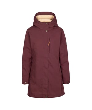 Materiaal buitenkant: 67% Katoen, 33% Polyester. Voering: 100% polyester. Vulling: 100% polyester. Voering: Sherpa Fleece. Stof: Zacht aanvoelend, TPU membraan, geweven. Ontwerp: Eenvoudig. Stoftechnologie: Waterdicht. Manchet: verstelbaar, stud. Halslijn: Kapitein. Mouwtype: Met lange mouwen. Gewatteerd, Mouwlap. Eigenschappen van de kap: Verstelbaar, Grown On Hood. Lengte: Lang. Zakken: 2 Zijzakken, 1 Borstzak, Rits. Bevestiging: Volledige ritssluiting, Stud. Hem: Gebogen. XXS: 31 in. XS: 32 in. S: 34 in. M: 36 in. L: 38 in. XL: 40 in. XXL: 42 in.