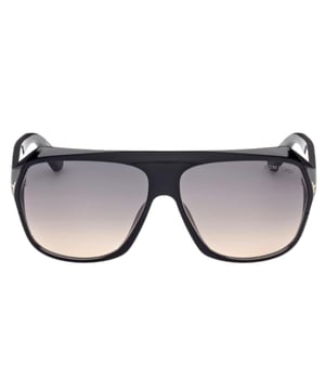 Tom Ford Black Sunglasses, Lens Width = 62mm, Nose Bridge Width = 13mm, Arm Length = 135mm, Sunglasses, Sunglasses Case, Cleaning Cloth and Care Instructions all Included, 100% Protection Against UVA & UVB Sunlight and Conform to British Standard EN 1836:2005, Black Sunglasses, 100% Plastic
