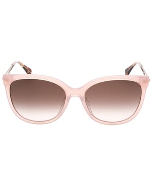 Experience luxury and sophistication with the Kate Spade Sunglass. Crafted from the finest materials, these sleek sunglasses feature 100% UVA/UVB protection and refined metallic accents. Admire the sophisticated Kate Spade style with these timeless sunglasses., Pink Sunglass, Nose Bridge Width = 17mm, Lens Width = 55mm, Arm Length = 140mm, Sunglasses, Sunglasses Case, Cleaning Cloth and Care Instructions all Included, 100% Protection Against UVA & UVB Sunlight and Conform to British Standard EN 1836:2005, Pink Sunglasses