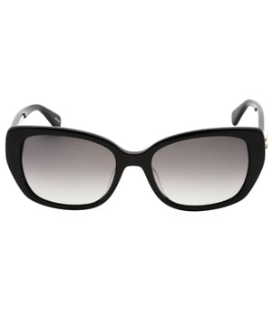 Experience luxury and sophistication with the Kate Spade Sunglass. Crafted from the finest materials, these sleek sunglasses feature 100% UVA/UVB protection and refined metallic accents. Admire the sophisticated Kate Spade style with these timeless sunglasses., Black Sunglass, Nose Bridge Width = 18mm, Lens Width = 53mm, Arm Length = 140mm, Sunglasses, Sunglasses Case, Cleaning Cloth and Care Instructions all Included, 100% Protection Against UVA & UVB Sunlight and Conform to British Standard EN 1836:2005, Black Sunglasses
