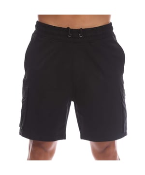 Heren Weekend Offender Flamengo Pocket Jog Shorts in zwart.- Comfort rib tailleband met extern koord.- Zijzakken.- Achterzak.- 3D zakken met klep en drukknopen.- Afneembare WO badge op zak.- Normale pasvorm.- 100% Katoen.- Ref: WOSST524BL