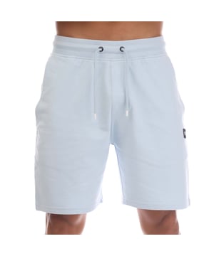 Mens Weekend Offender Scandium Jog Short in sky blue.- Elasticated ribbed waist with external drawcord.- Side entry pockets.- Back pocket.- Woven WO logo.- Regular fit.- 100% Cotton.- Ref: WOSST505SK