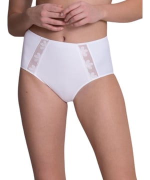 Anita Sophia High Waist Briefs. Lightweight, comfortable and breathable cotton gusset. Product is recommended gentle wash only.
