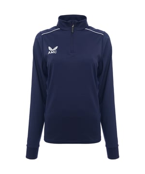 Elevate your activewear wardrobe with the Castore Women's Navy 1/4 Zip Top. Designed for both performance and style, this top combines high-quality fabric with a sleek, athletic cut. The navy color adds a classic, versatile touch, making it easy to pair with your favorite workout gear or casual pieces. The 1/4 zip feature allows for adjustable ventilation, ensuring you stay comfortable during high-intensity activities or cooler days. With a refined, streamlined fit, this top provides freedom of movement and is perfect for everything from gym sessions to outdoor runs.

Soft, breathable fabric for comfort and flexibility

1/4 zip design for adjustable ventilation

Stylish navy color for easy pairing with other activewear

Sleek, athletic fit designed for movement and performance

Ideal for workouts, running, or casual wear

The Castore Women's Navy 1/4 Zip Top offers the perfect combination of performance, comfort, and style for any active lifestyle.