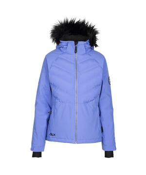 Buitenste materialen: 100% Polyester. Vulling: 100% polyester. Vullen: Down-Touch. Voering: Polyamide, Polyester. Stof: PU membraan. Ontwerp: Tekst. Stoftechnologie: DLX, Warmtebehoud. Afneembare sneeuwrok, ventilatieopeningen onder de armen, gelaste schotten. Halslijn: Kapitein. Manchet: Binnenkant stretch, Lusje met drukknoopsluiting. Mouwtype: Met lange mouwen. Kap Kenmerken: Afneembare rand van imitatiebont, Knevelverstelling, Afritsbaar. Zakken: 2 onderste zakken, zak voor skipas, rits, zak voor bril, audio. Sluiting: Volledige rits, waterafstotende rits. Zoom: Aantrekkoord. XXS: 31 in. XS: 32 in. S: 34 in. M: 36 in. L: 38 in. XL: 40 in. XXL: 42 in. 3XL: 44 in.